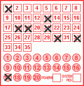 Draw 1537 - 30/Oct/2025 Game ticket