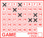 Game ticket