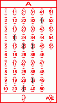 Draw 10/27/2025 - 27/Oct/2025 Game ticket